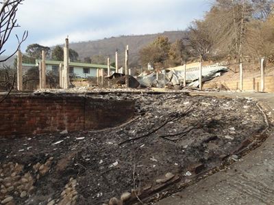 Fire victims stream to doctors and pharmacies