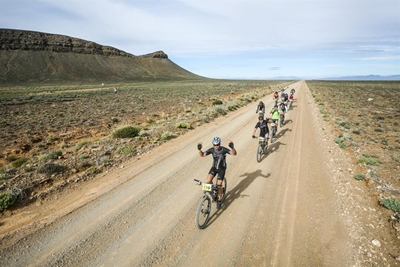 Leeu se spore per fiets gevolg
