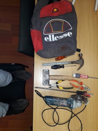 Cellphone tower batteries stolen