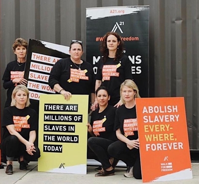 Join the worldwide war against human trafficking
