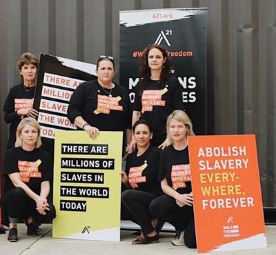 Join the worldwide war against human trafficking
