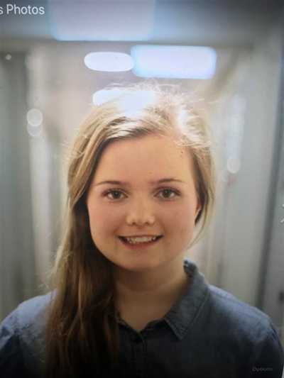 Young woman missing