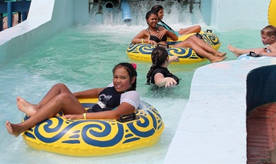 Fundraiser today at waterpark to help those in need