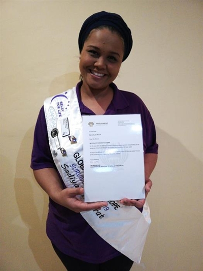 Local cancer fighters honoured