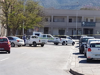 Businesses evacuated after bomb threat