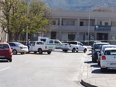 Businesses evacuated after bomb threat