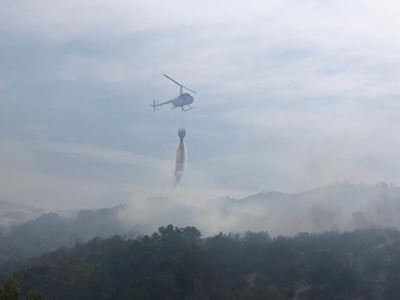 Fire still rages out of control