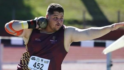 Plaaslike maak naam in sportkringe vir gewigstoot