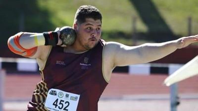 Plaaslike maak naam in sportkringe vir gewigstoot