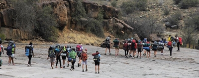 Learners tackle a once in a lifetime journey