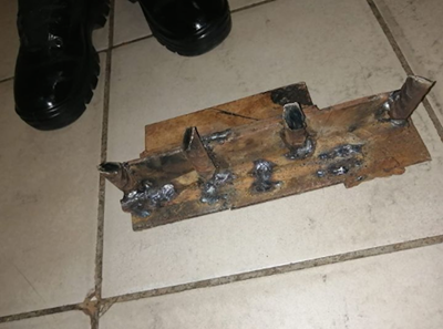 Road spike robber killed while attacking Pta family