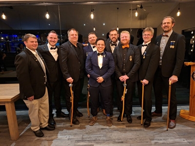 Round Table Mossel Bay celebrates new and old at black-tie event