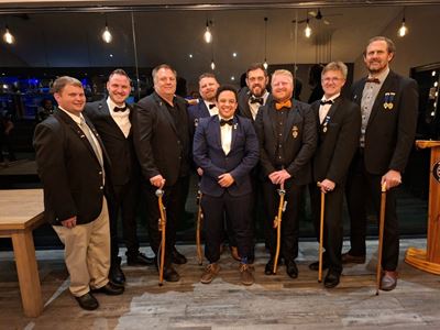Round Table Mossel Bay celebrates new and old at black-tie event