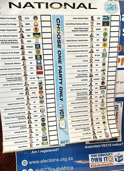 What do the three ballot papers mean?