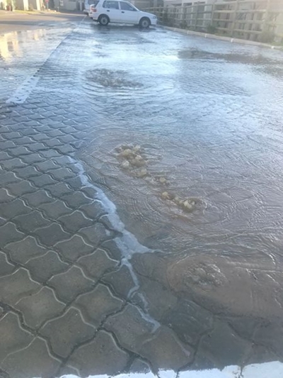 Kraaibosch waterpyp breuk