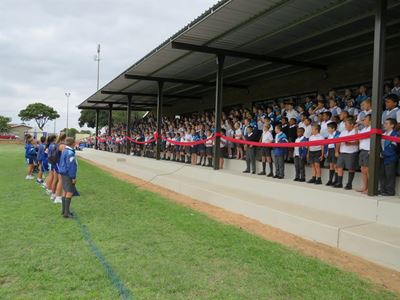 Vollies wy nuwe paviljoen in