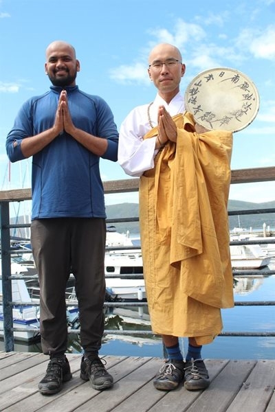 A Knysna stop for 'world-peace walkers'