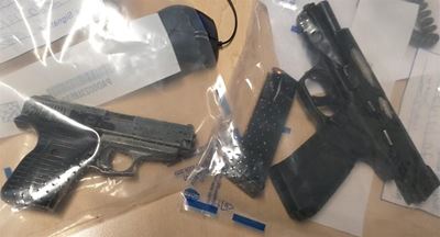 Illegal firearms and ammunition seized