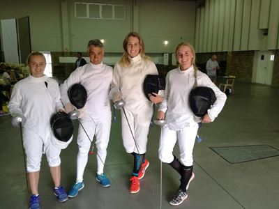Modern Pentathlon athletes excel