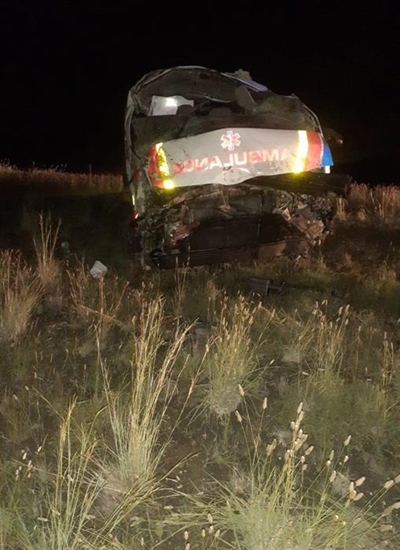 Paramedics dead after collision with kudu