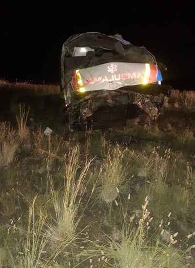 Paramedics dead after collision with kudu