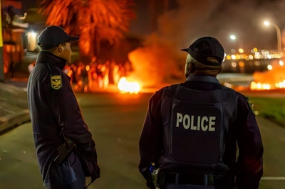Protest dispersed peacefully, road reopened quickly