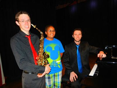 The nimble fingered saxophonist