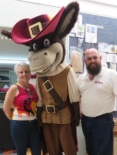 Billiam the donkey aims for TV stardom