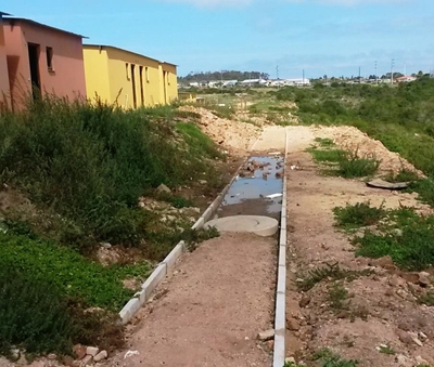 Stolen paving will not be replaced