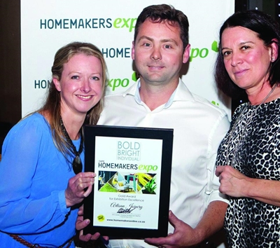 Artisan Joinery wins Gold Award at Homemakers Expo