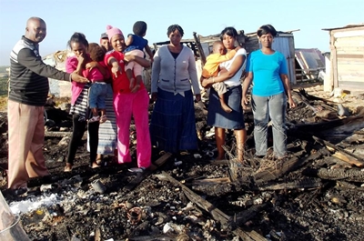 Fire leaves Asla residents destitute