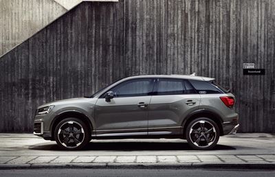 Gold for Audi's Q2 design