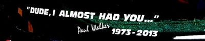 It’s been a year already: RIP Paul Walker