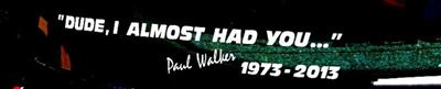 It’s been a year already: RIP Paul Walker