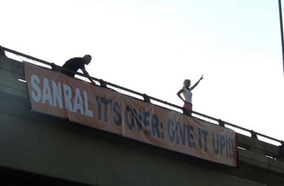 E-toll protests continue…’beep’