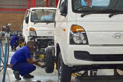 Hyundai’s H100 now Benoni-built