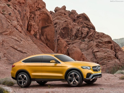 Mercedes-Benz showcases the GLC Coupé Concept