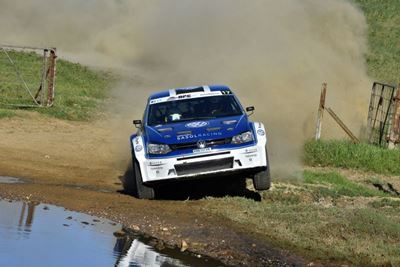 Volkswagen push for the podium at Polokwane rally