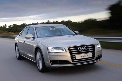 Audi's limo gets an upgrade - Audi A8
