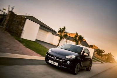 Opel's luxury supermini, the Adam Glam 