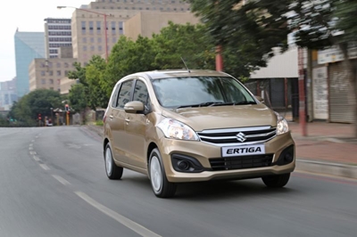 Suzuki updates Ertiga MPV