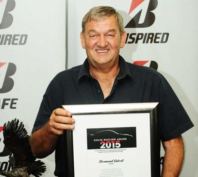 Honour for Des Gutzeit