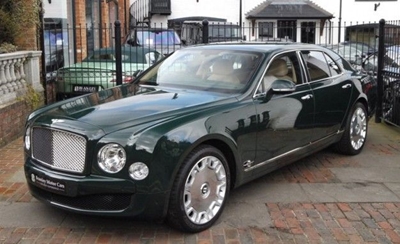 A Royal Bentley pops up for sale