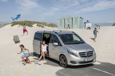 Big scale luxury in the Mercedes-Benz V-Class   