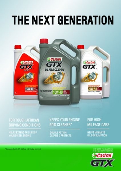 Castrol launches new GTX range aimed at Africa