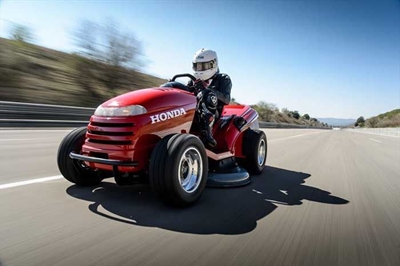 Mean Mower cuts record by 45km/h