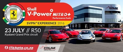 Ferrari fun at Kyalami on 23rd July