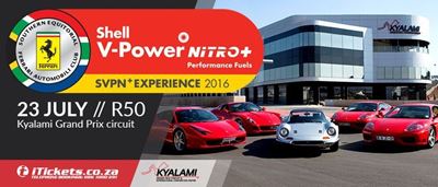 Ferrari fun at Kyalami on 23rd July