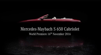 Super luxo drop top Mercedes-Maybach coming to LA