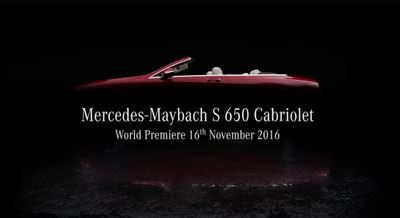 Super luxo drop top Mercedes-Maybach coming to LA